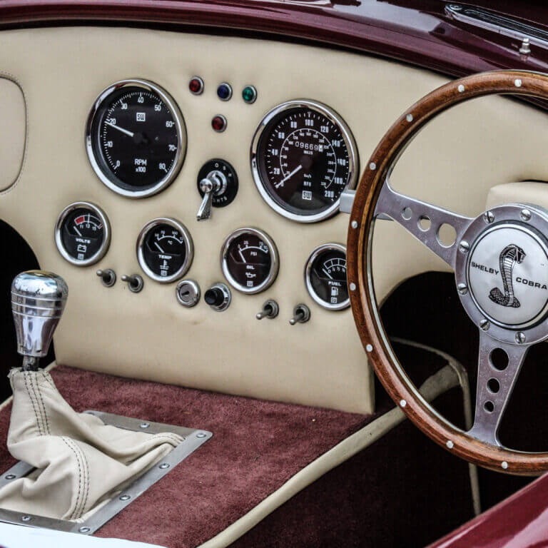 AC Cobra Interior